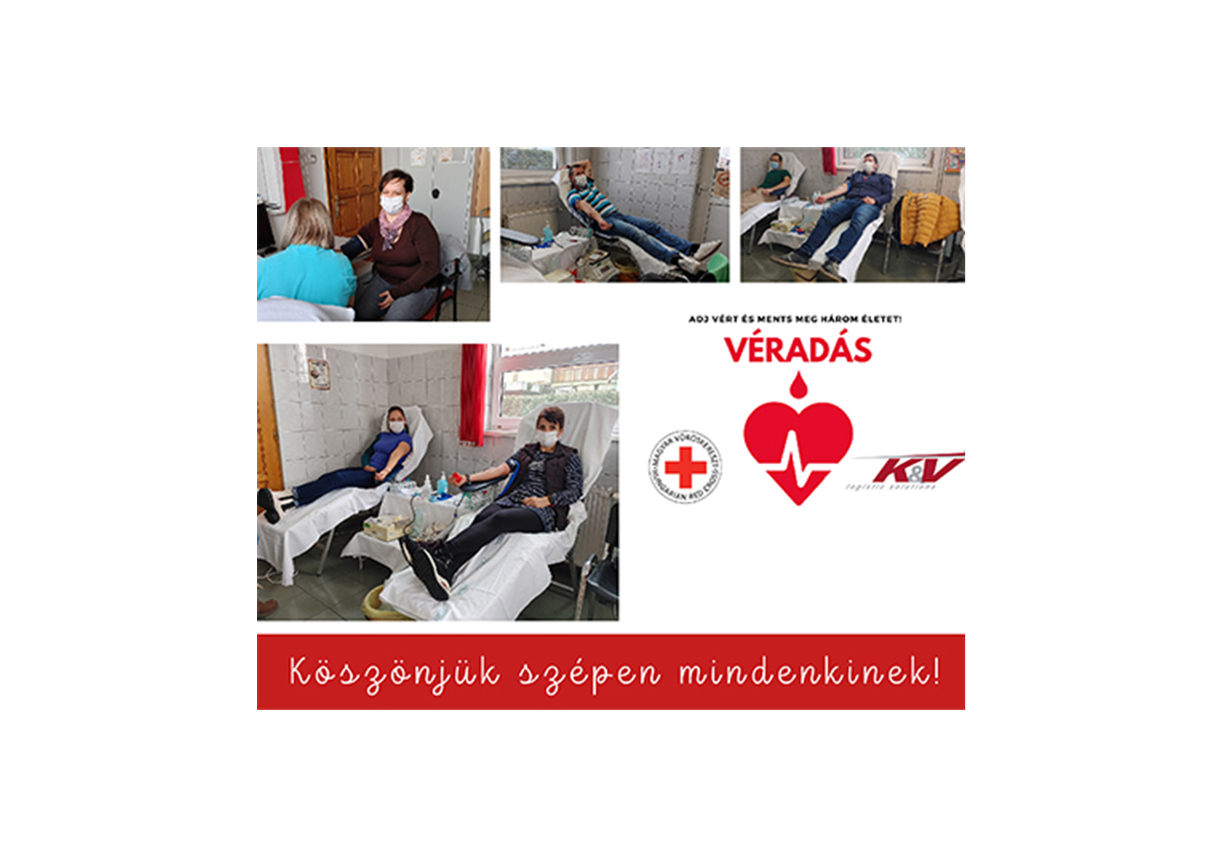 Véradás a K&V Kft-nél