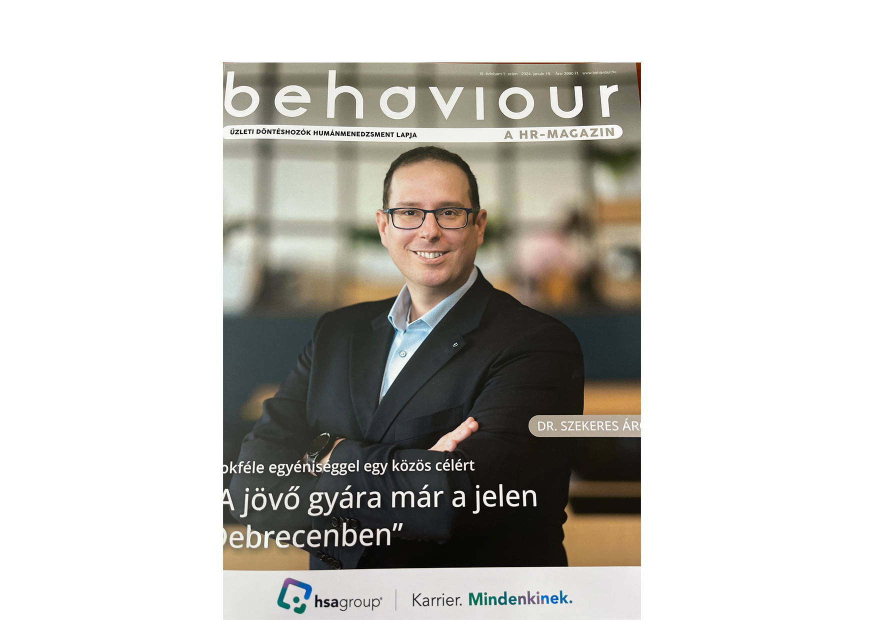 Behaviour magazin megjelenés