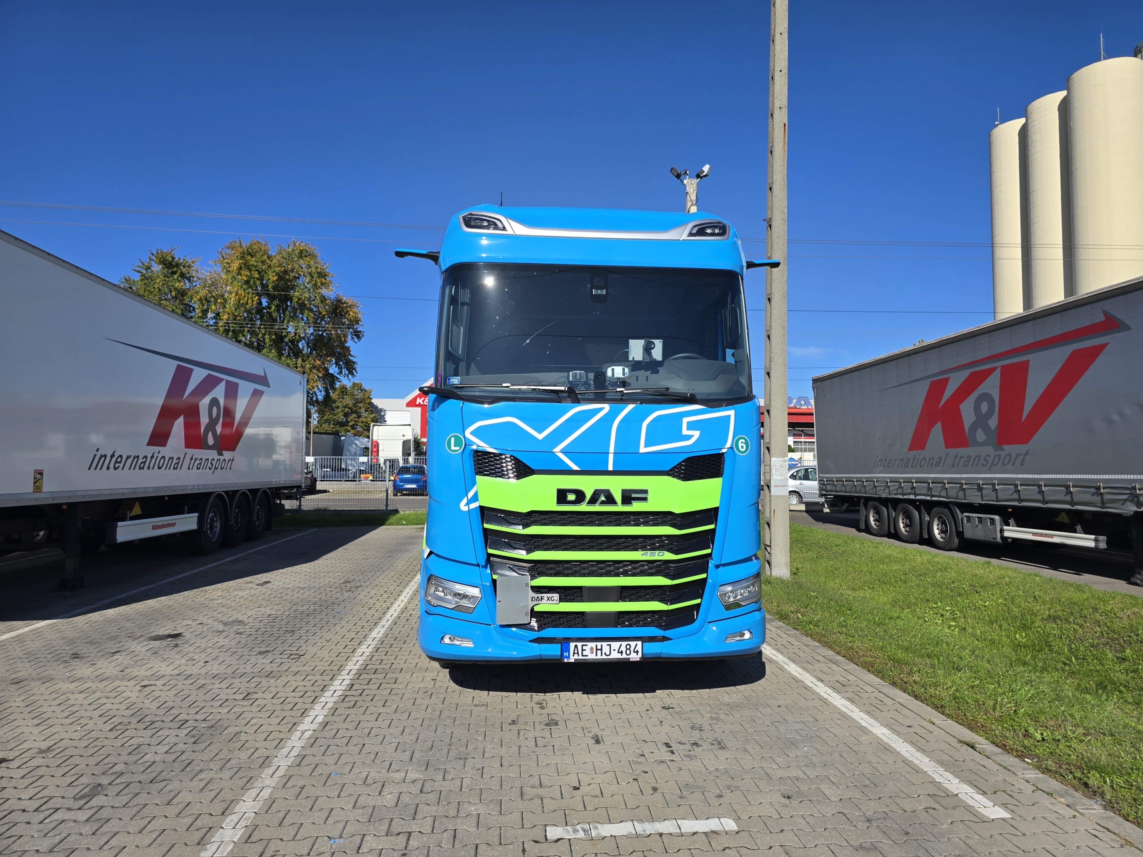 DAF XG 450-es vontatót tesztelünk