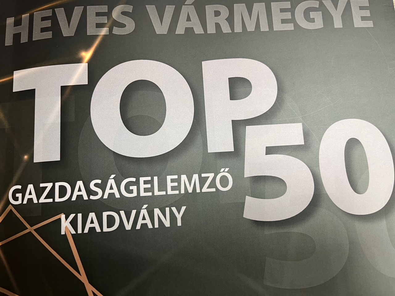 K&V ismét a Heves Vármegyei TOP 50-ben