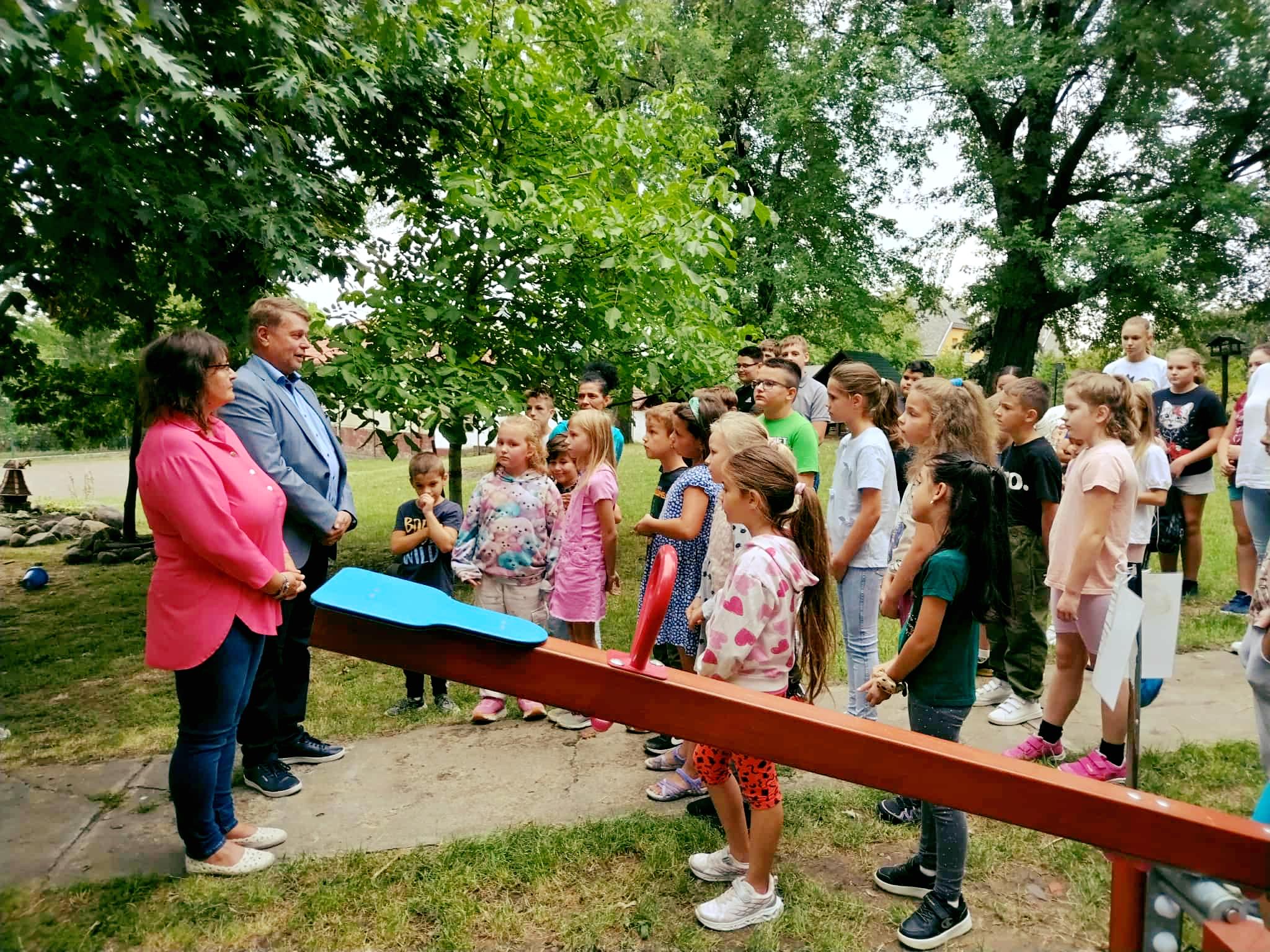 Megújult a markazi iskola játszótere