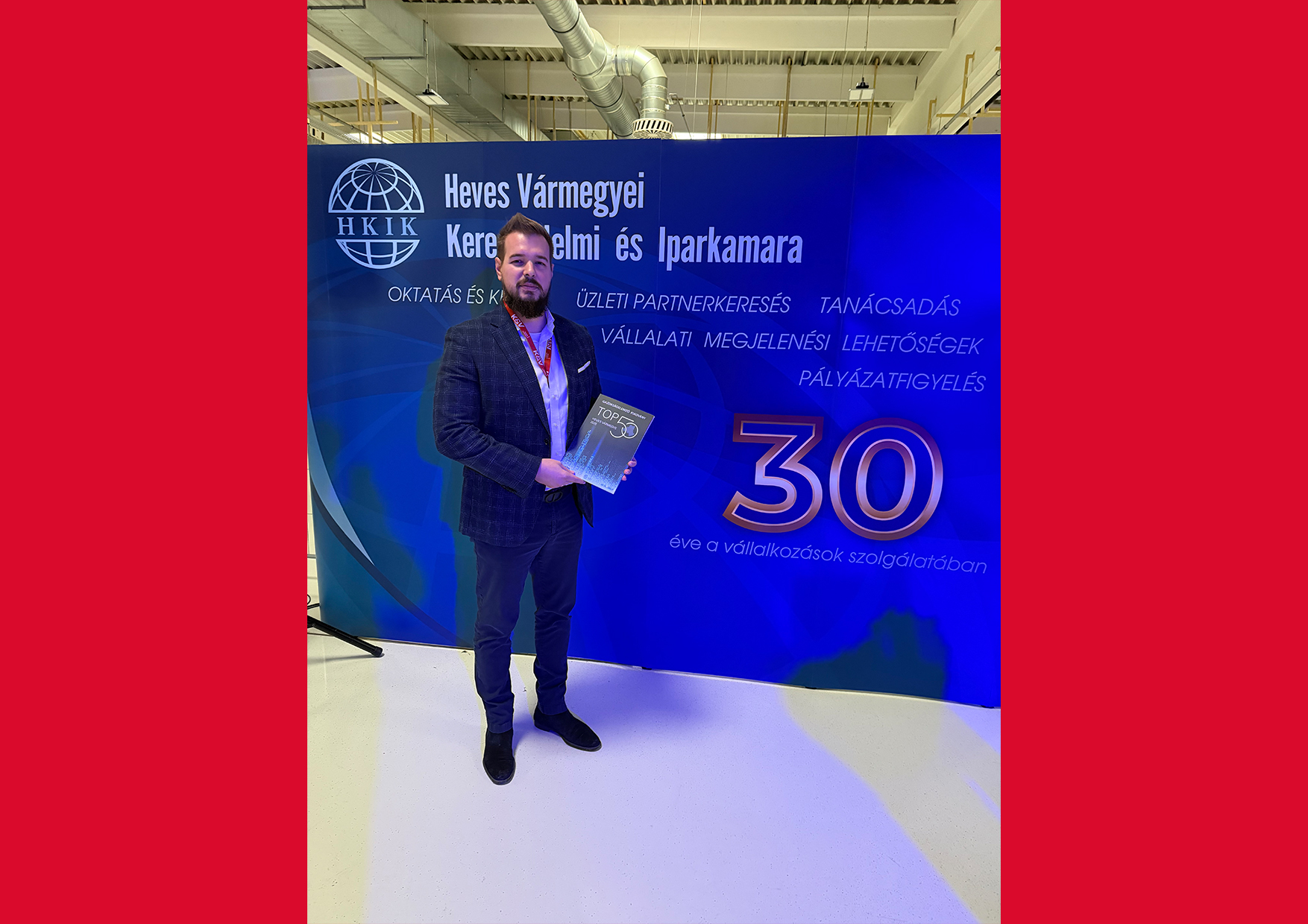 Ismét a Heves Vármegyei Top50-ben Cégünk